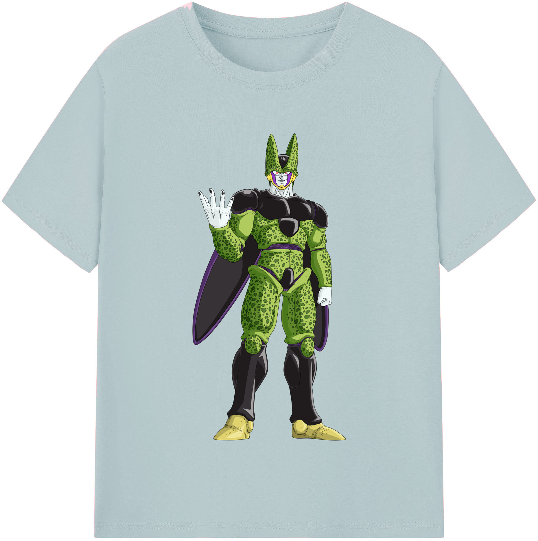 （画像用） ドラゴンボール セル DRAGON BALL Cell 綿100％半袖Tシャツ（フロントプリント）